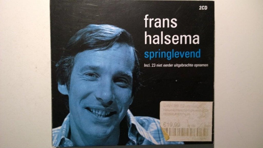 Frans Halsema - Springlevend, Ophalen of Verzenden, Zo goed als nieuw, Pop, Album