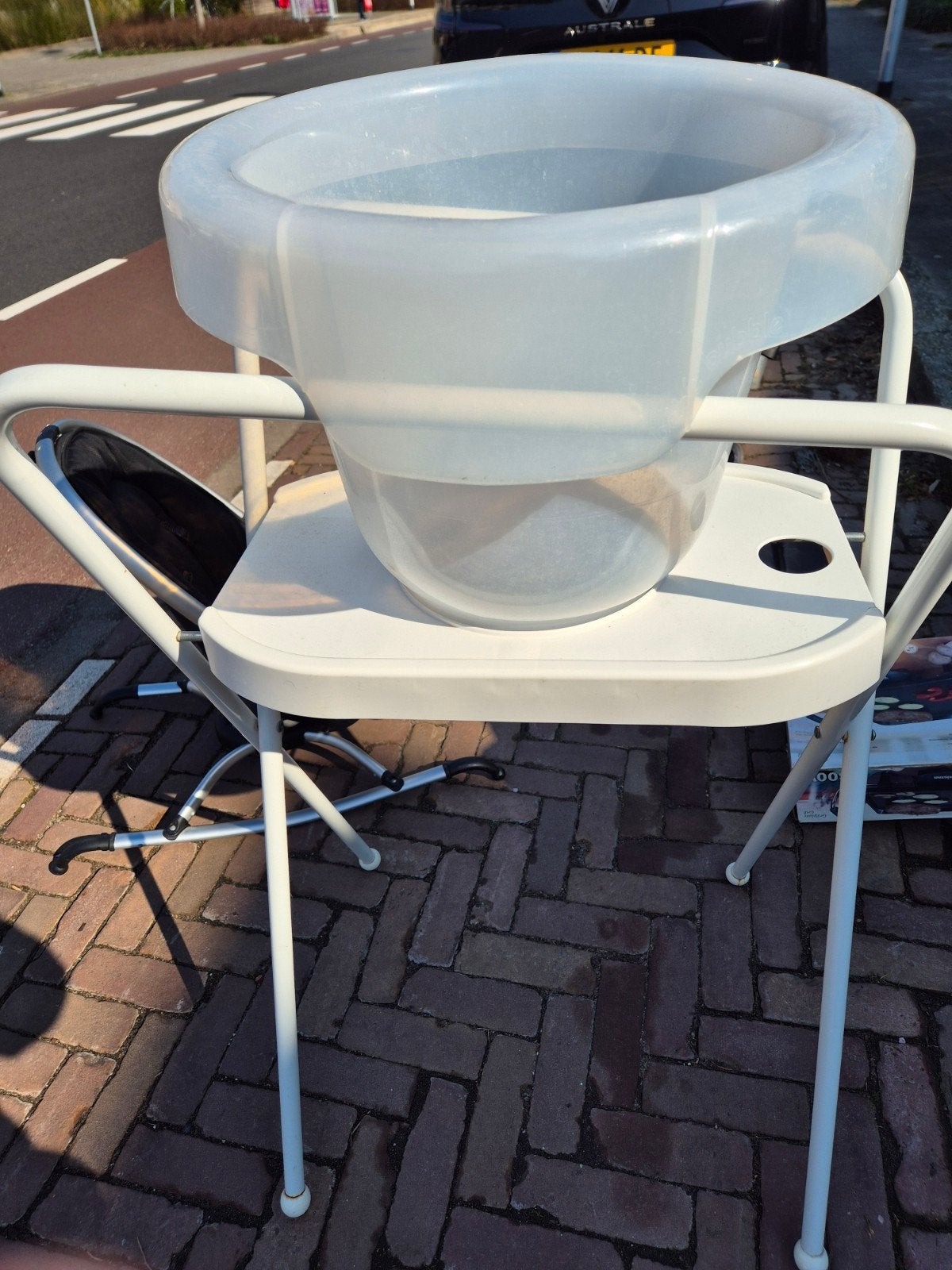 Tummt tub met standaard  -t.e.a.b, Ophalen of Verzenden, Gebruikt, Tummy Tub, Standaard