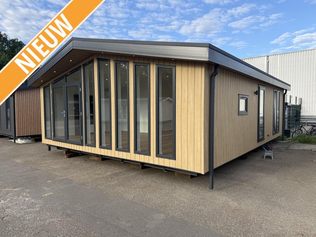 Overson Landhuis 80 m2 2 SLP Airco Winterhard, Caravans en Kamperen, Stacaravans, Niet ingevuld, Niet ingevuld, Niet ingevuld