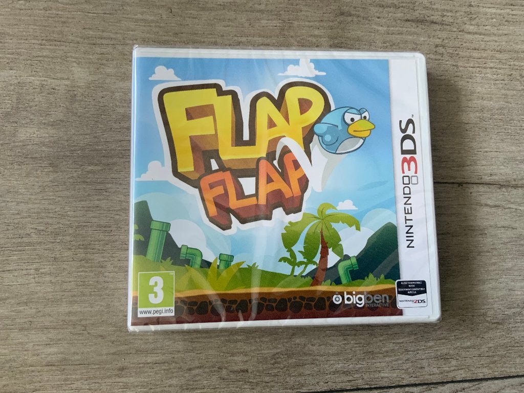 NIEUW & GESEALD Flap Flap voor de Nintendo 3ds, Spelcomputers en Games, Games | Nintendo 2DS en 3DS, 1 speler, Racen en Vliegen