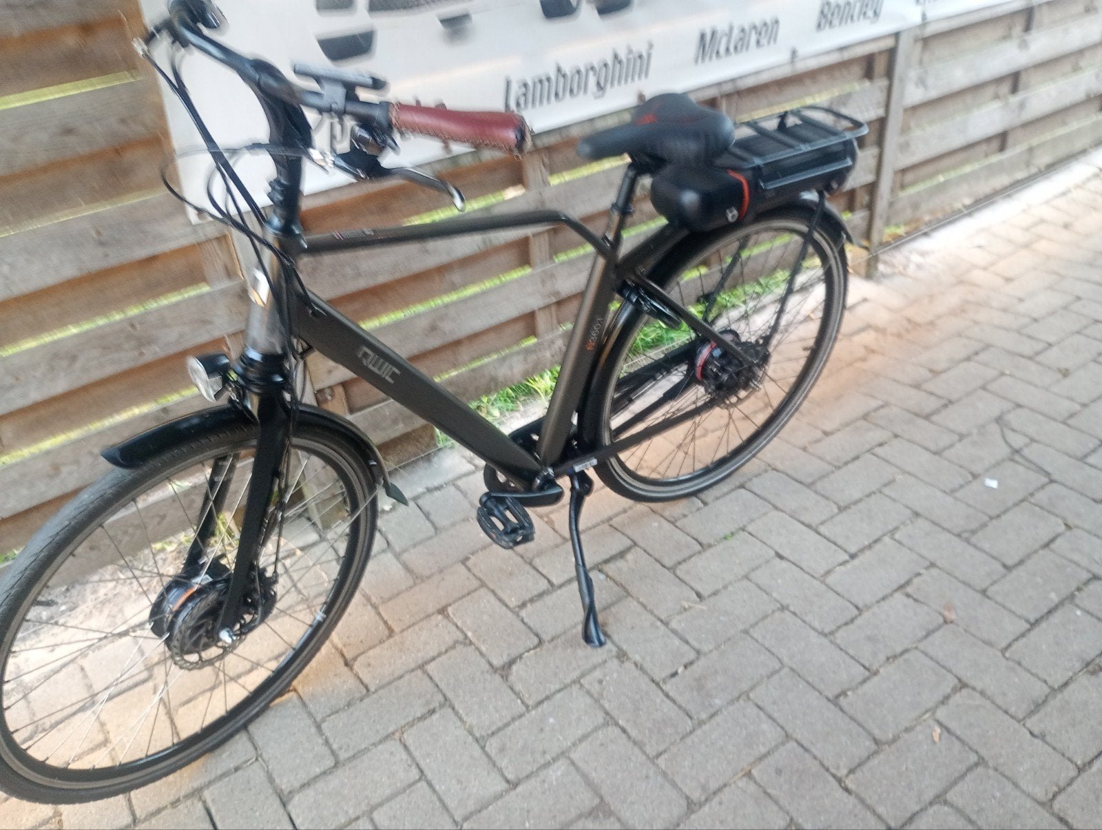 mooie qwic electrische fiets, Fietsen en Brommers, 51 tot 55 cm, Ophalen, Zo goed als nieuw