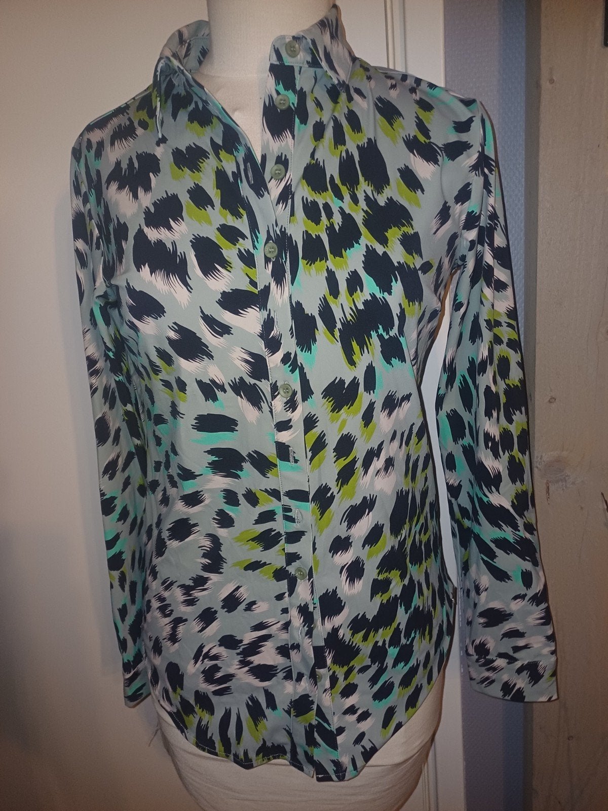 Lillypad travel blouse faded camouflage print maat S, Mp, Mp, Meerkleurig, Nieuw