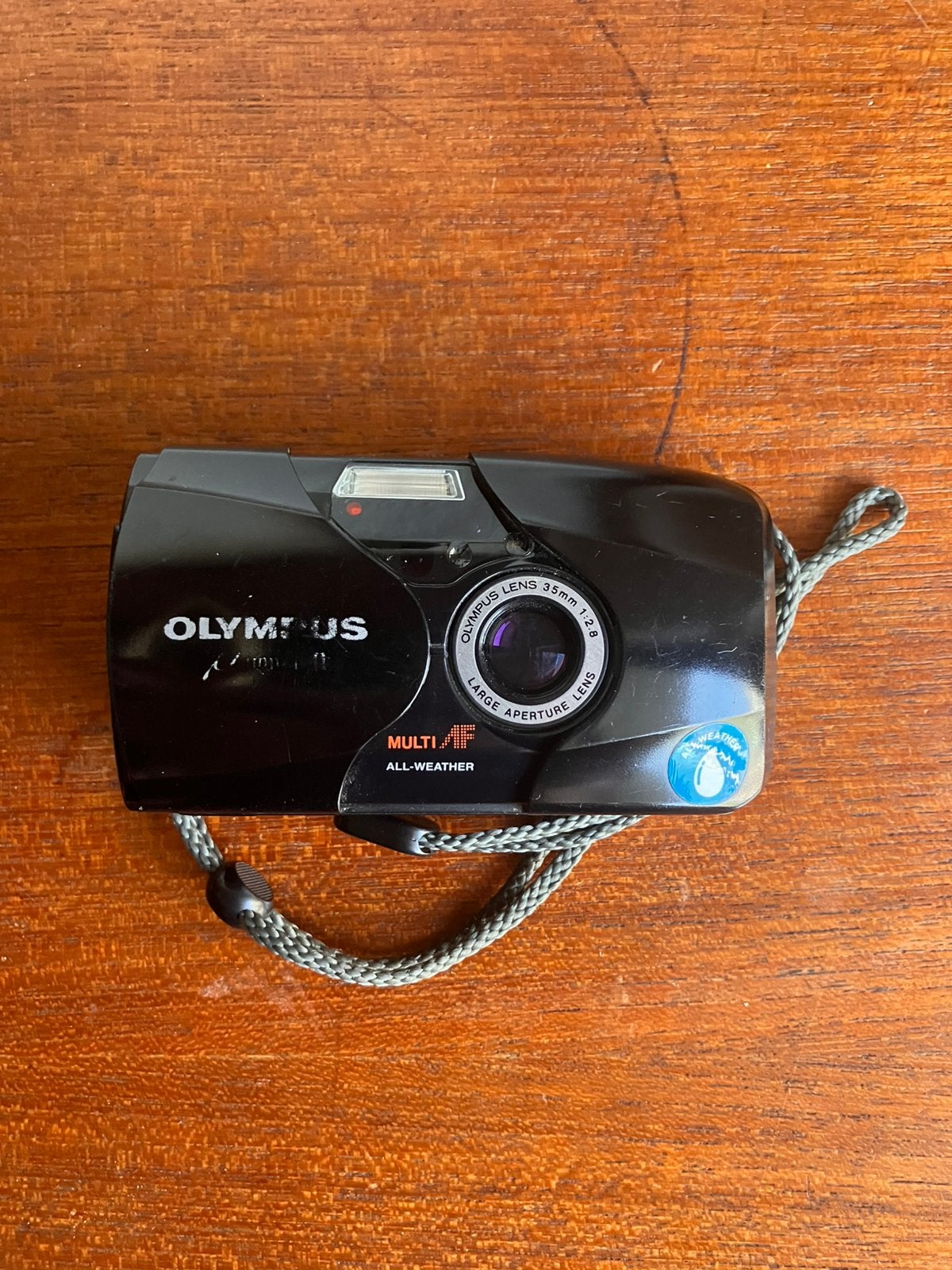 olympus mju ii, Ophalen of Verzenden, Gebruikt, Compact, Olympus
