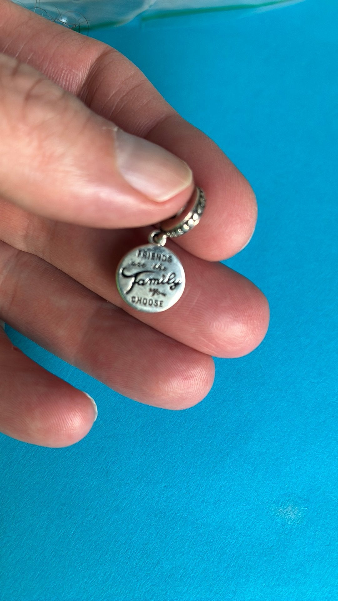 925 zilver pandora bedel, Gebruikt, Pandora, Ophalen of Verzenden, 1 bedel