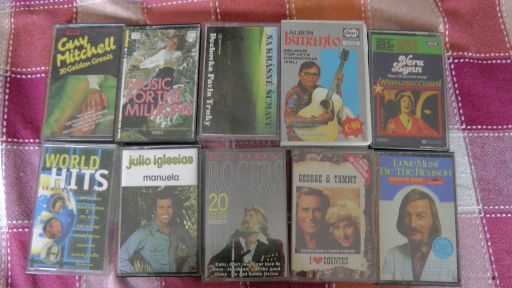 Bespeelde cassettebandjes, Ophalen, Gebruikt, 2 t/m 25 bandjes, Overige genres