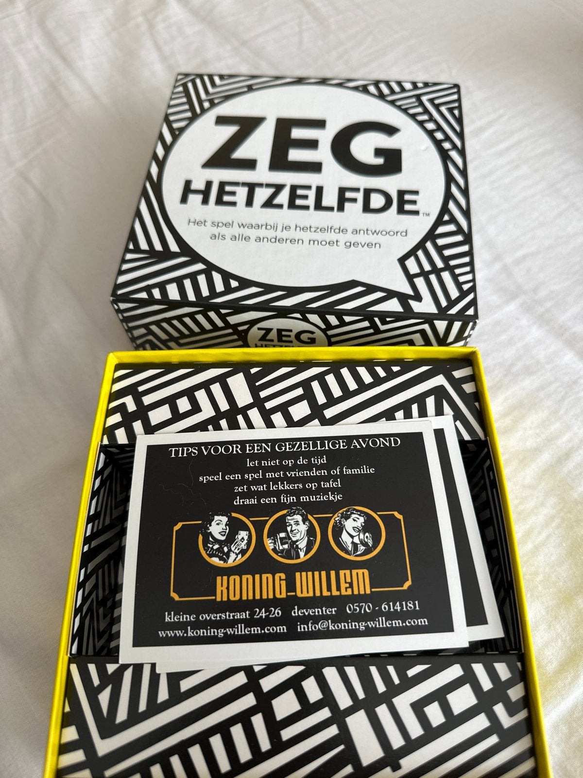 Zeg Hetzelfde - Het leuke partyspel!, Drie of vier spelers, Ophalen, Zo goed als nieuw