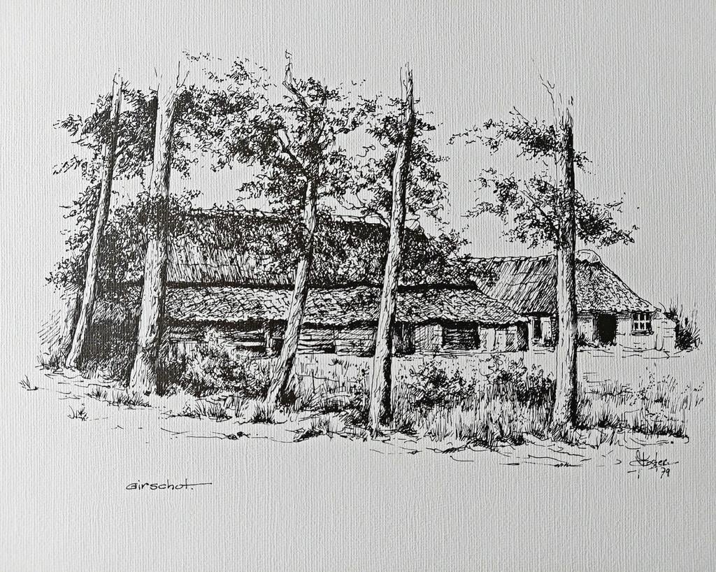 Oirschot ... boerderij met bakhuisje ..., Ophalen of Verzenden, 1980 tot heden, Zo goed als nieuw