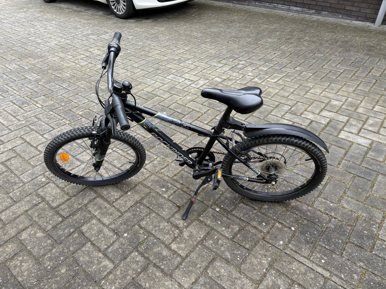 Rockrider ST500 kinderfiets 20 inch, Ophalen, Gebruikt, Velgrem, 16 tot 20 inch