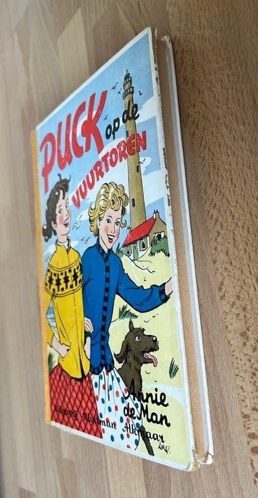 Puck op de vuurtoren - Annie de Man, Kluitman, Gelezen, Fictie, Annie de Man, Ophalen of Verzenden