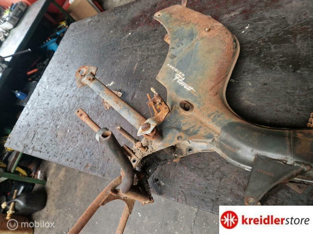 Kreidler Eitank Super 4 frame met aanbouw delen 1963, Gebruikt, Ophalen of Verzenden