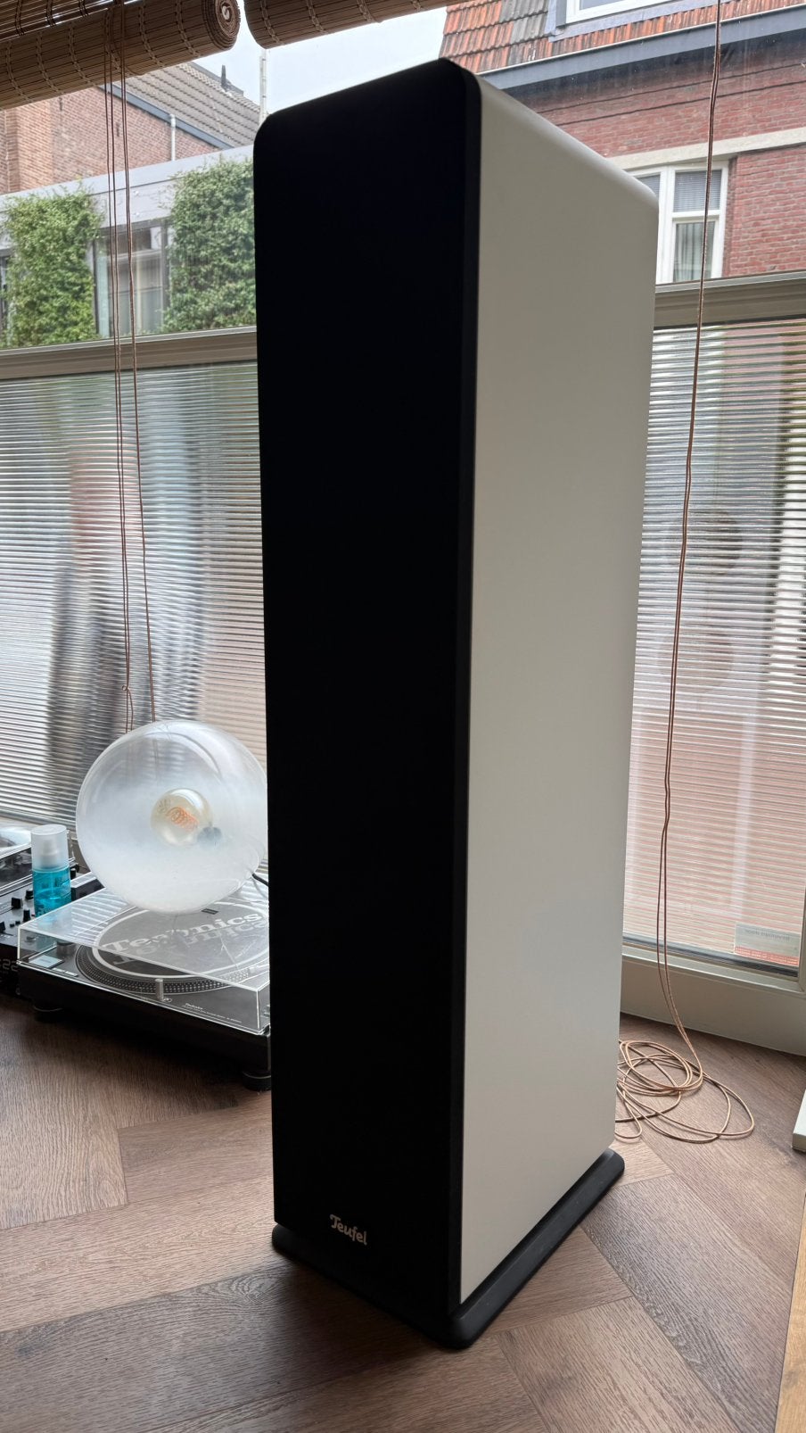 Teufel Ultima 40 Active – Wit – Zo goed als nieuw!, Stereo speakers, Zo goed als nieuw, Ophalen, 150 watt of meer