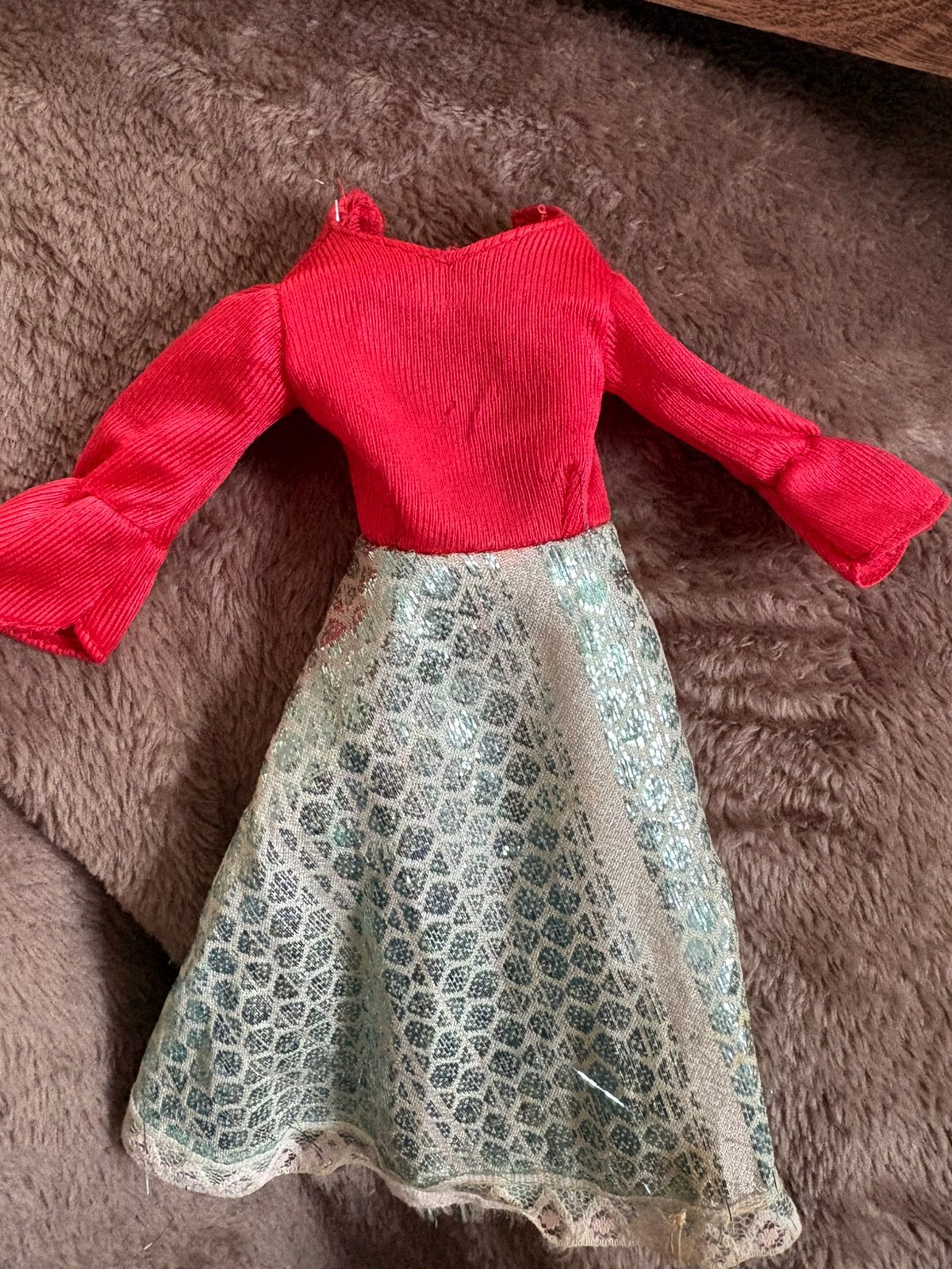 Barbie Sindy fleur jurkje, Kinderen en Baby's, Ophalen of Verzenden, Gebruikt, Overige typen