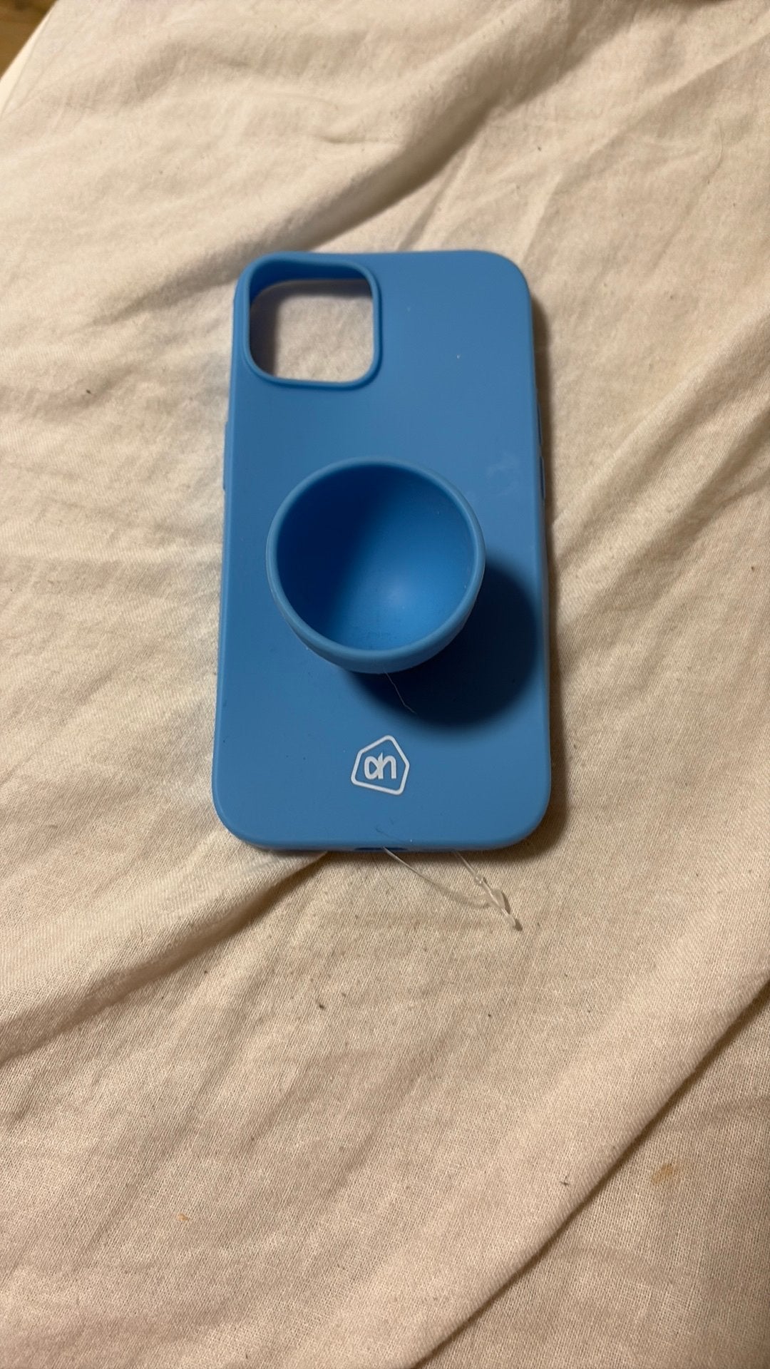 Leuk hoesje waar een ei in kan, Ophalen, IPhone 14, Blauw, Nieuw
