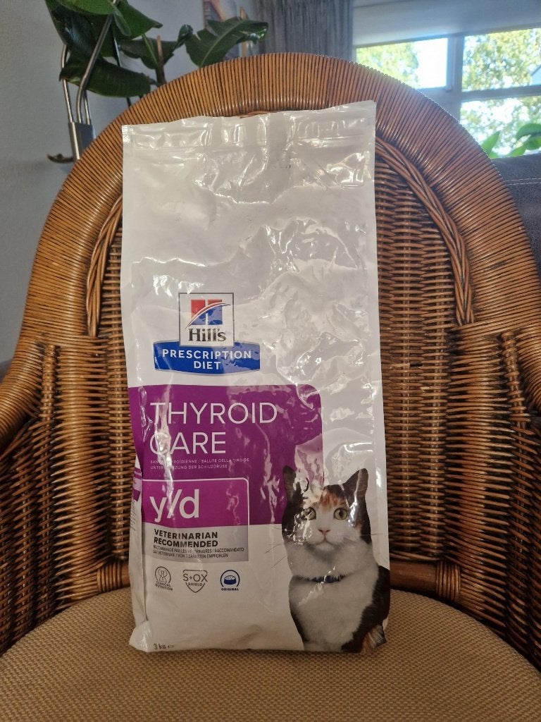 Hill's Thyroid care kattenbrokjes voor schildklier 1,4 kg, Ophalen of Verzenden, Kat