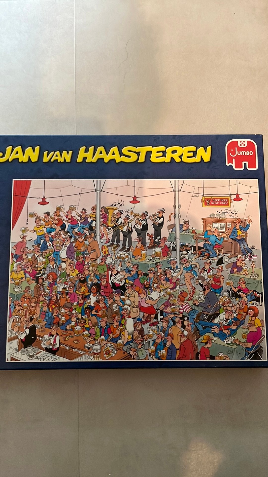 Jan van Haasteren: Duits bierfeest, Ophalen, 500 t/m 1500 stukjes, Zo goed als nieuw
