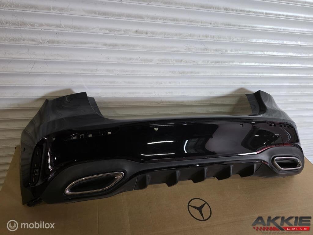 Mercedes a klasse Achterbumper amg W177 hatchback, Gebruikt, Ophalen of Verzenden, Achter, Bumper
