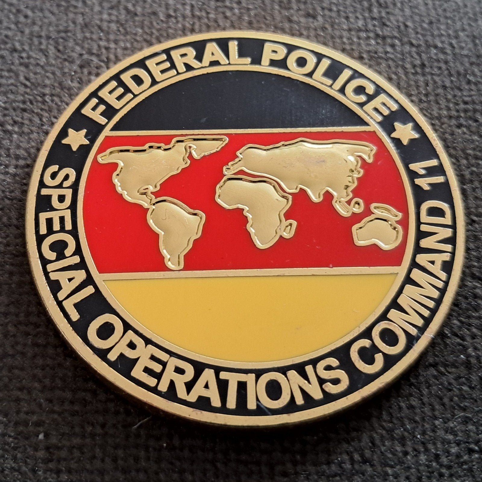 Coin politie bundespolizei Berlijn Speciale Operaties., Ophalen of Verzenden