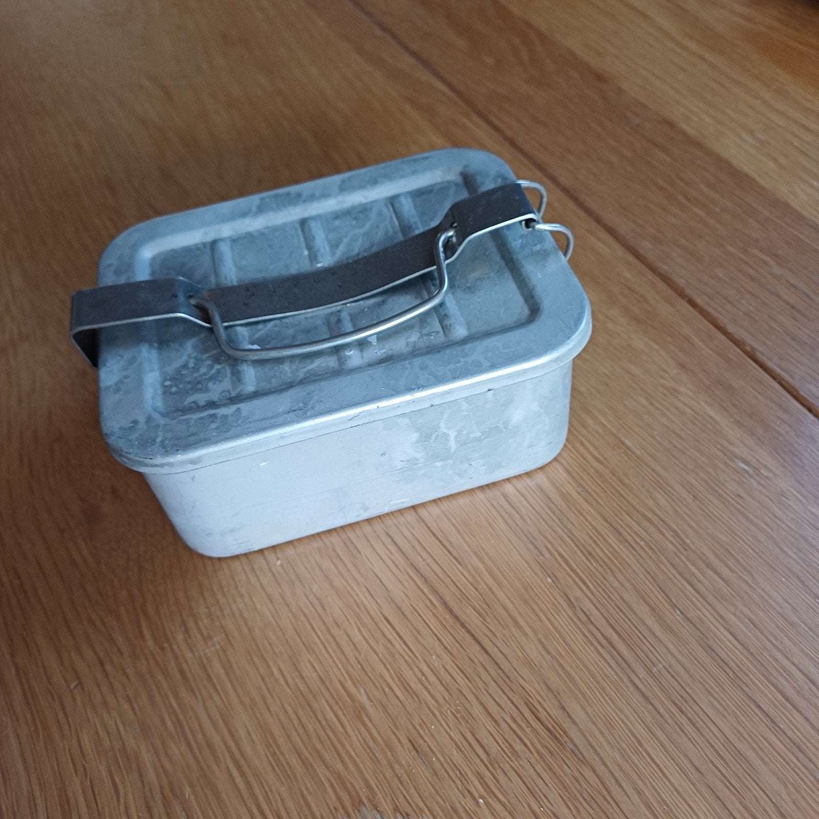 Retro alumimium camping botervloot, Ophalen of Verzenden, Huis en Inrichting