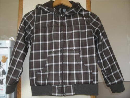 Jongens jas Zara Kids met capuchon 140, Gebruikt, Ophalen of Verzenden, Jongen, Jas
