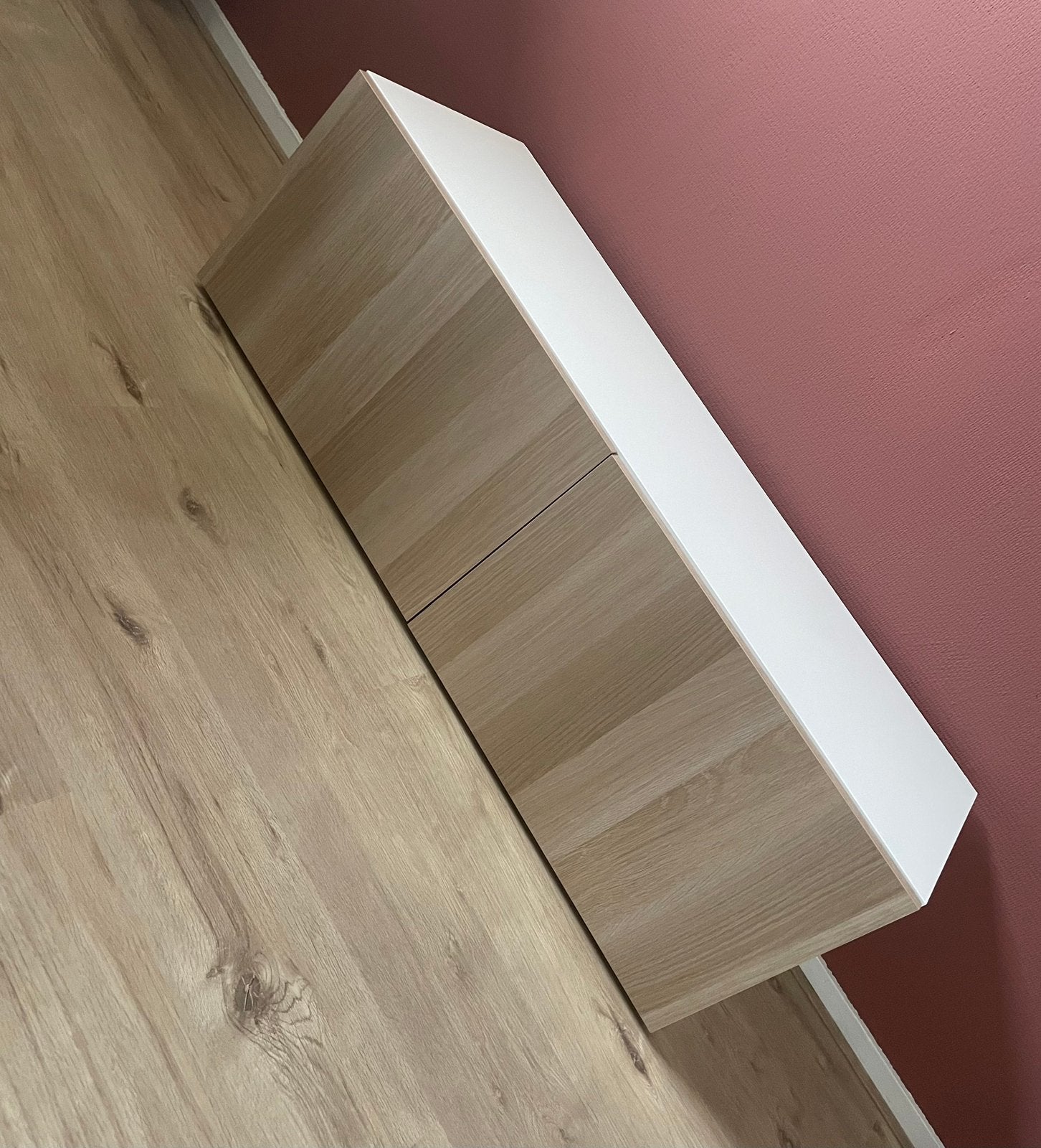 Kast/ tv Meubel, Ophalen, 100 tot 150 cm, Zo goed als nieuw, Minder dan 100 cm