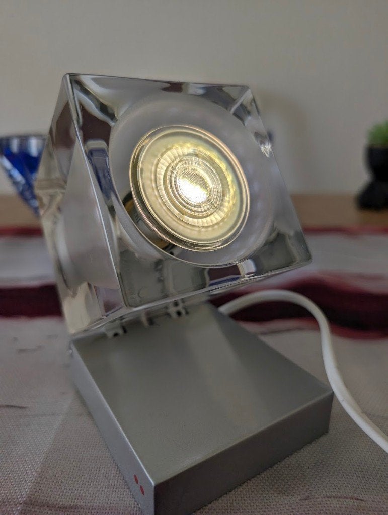 Fabian ice cube spotlight, Up & down verlichting, Verzenden, GU10, Zo goed als nieuw