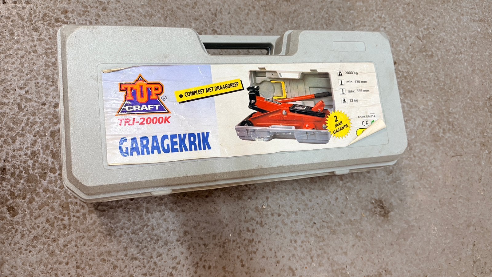 Top Craft garagekrik TRJ-2000K, Ophalen, Gebruikt, Hydraulisch, Garagekrik