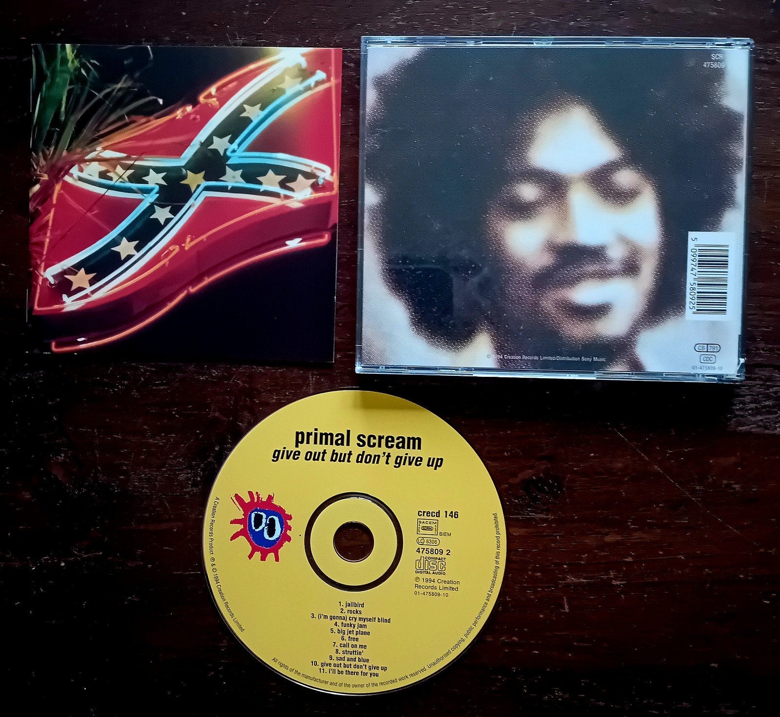 Primal Scream - Give out but don't give up cd indie pop, Cd's en Dvd's, Ophalen of Verzenden, Zo goed als nieuw
