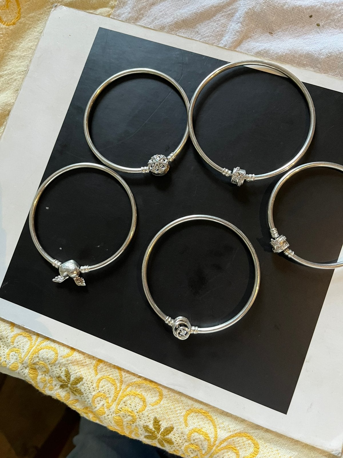 Pandora aanbieding armbandjes., Ophalen of Verzenden, Nieuw, Zilver, Pandora
