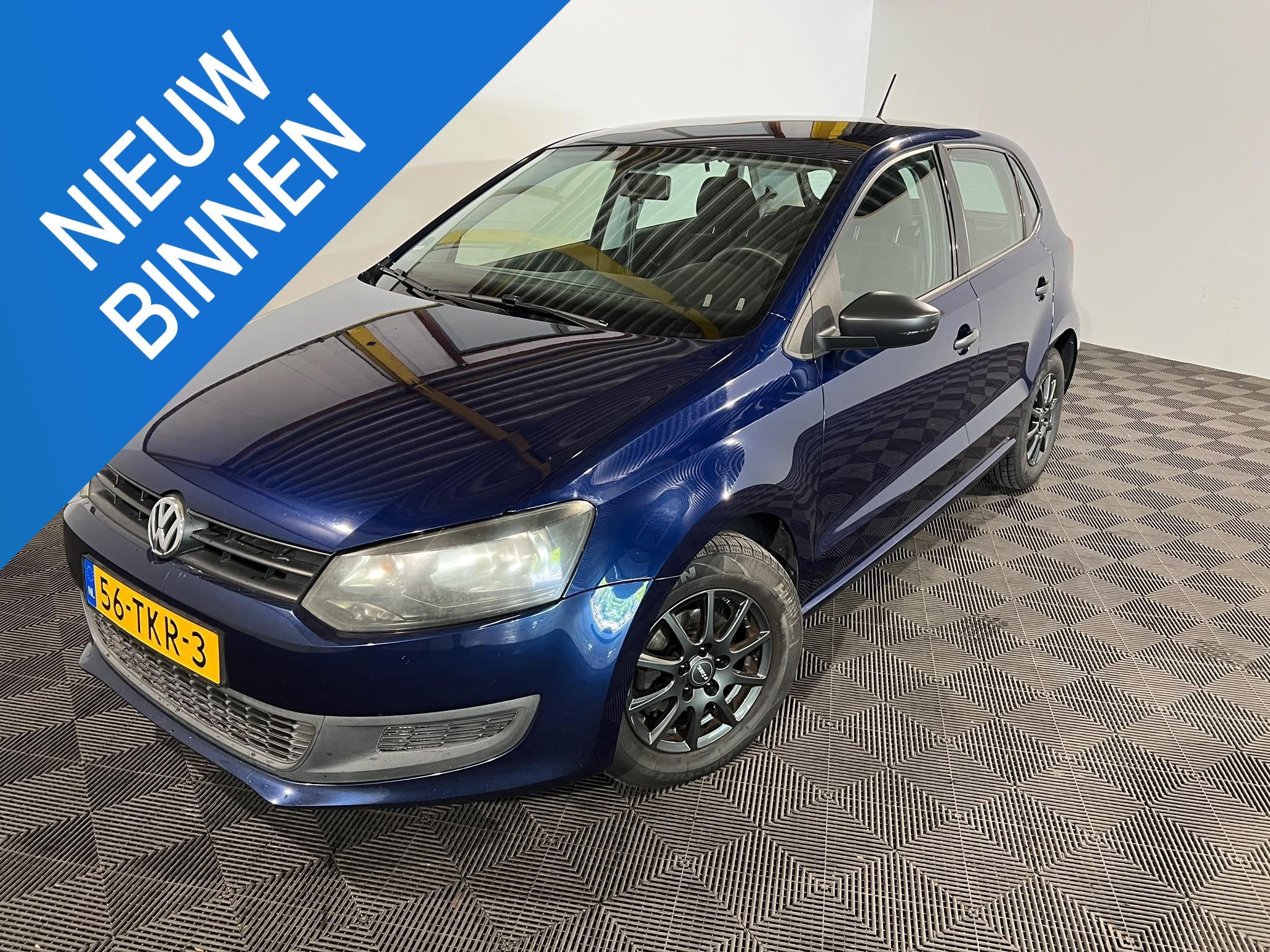 Volkswagen Polo 1.2 TDI Trendline, Auto's, Volkswagen, Voorwielaandrijving, Euro 5, Stof, Zwart