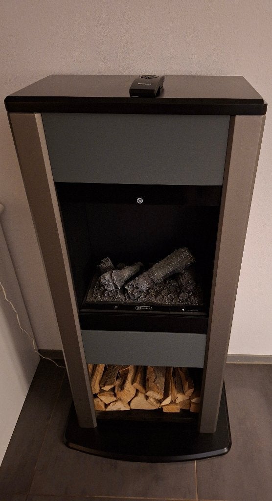Dimplex Cubic Opti myst elektrische sfeerhaard, Ophalen, Gebruikt, Vrijstaande haard, Elektrische haard