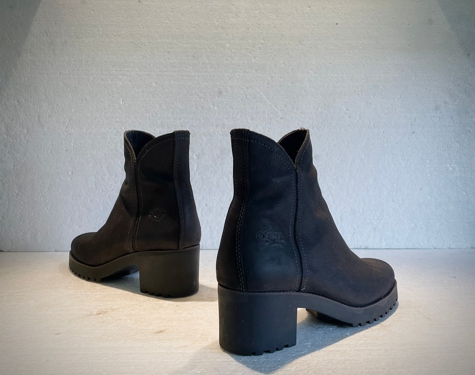 aQa / AQA Comfort design lage - enkel laarzen zwart 38, Ophalen of Verzenden, Zwart, Lage of Enkellaarzen
