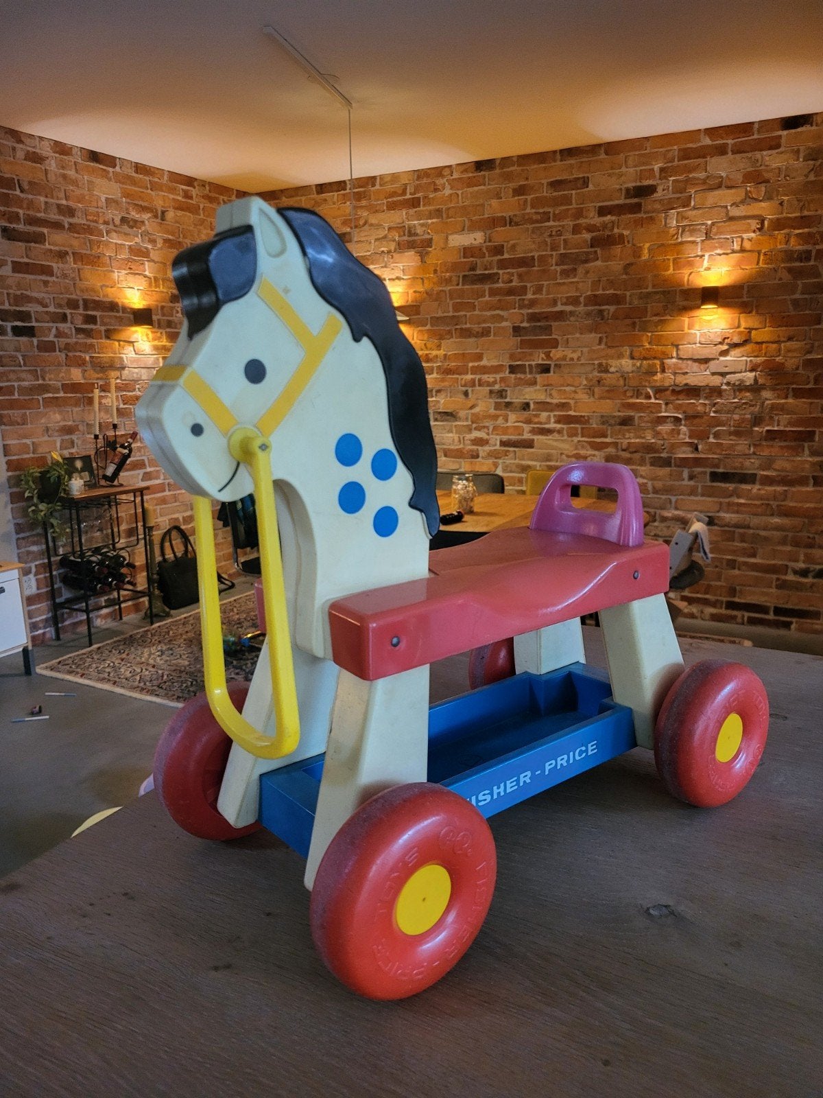 Fisher-Price Looppaard voor Peuters - Nostalgisch Speelgoed, Ophalen, Gebruikt, Overige typen