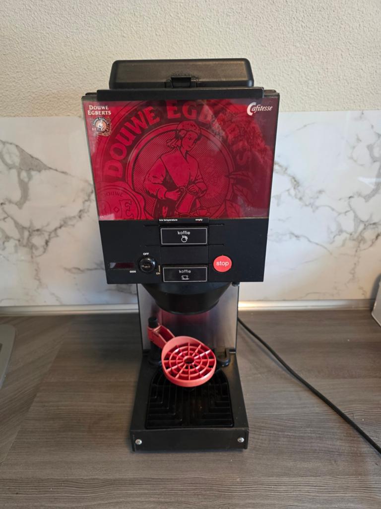 Douwe Egberts Cafitesse koffieautomaat horeca, Gebruikt, Overige typen, 10 kopjes of meer, Koffiemachine