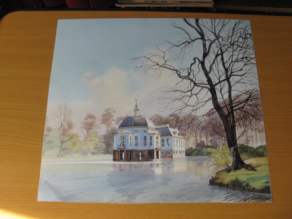 Een pracht Kasteel Radboud Trompenburg in s Graveland, Verzenden, Voor 1940, Zo goed als nieuw, Overige onderwerpen