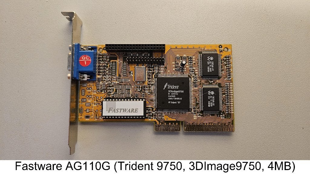 Vintage AGP VGA Cards (video kaarten), Ophalen of Verzenden