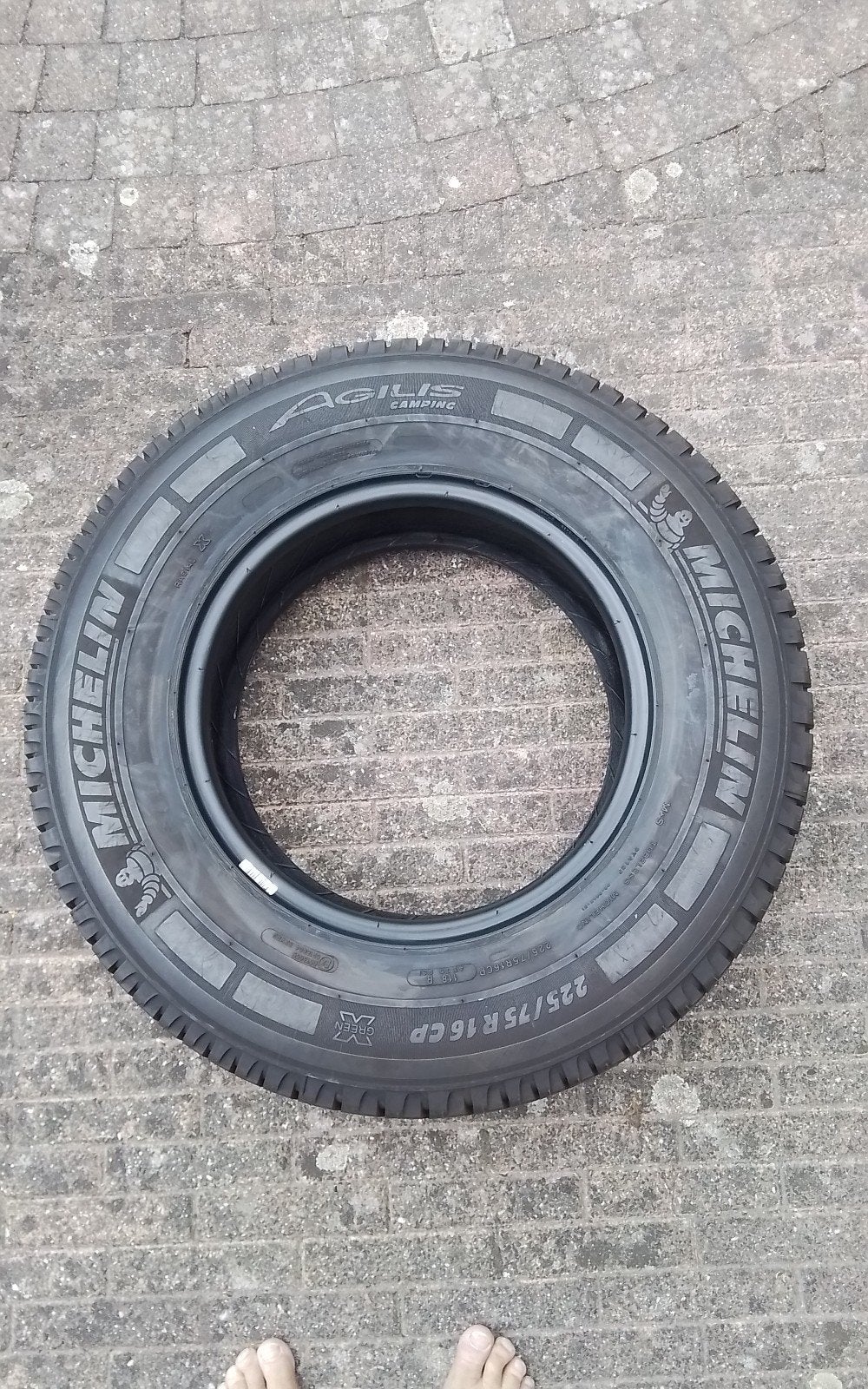 Agilis Camping 225/75/R16 CP, Ophalen