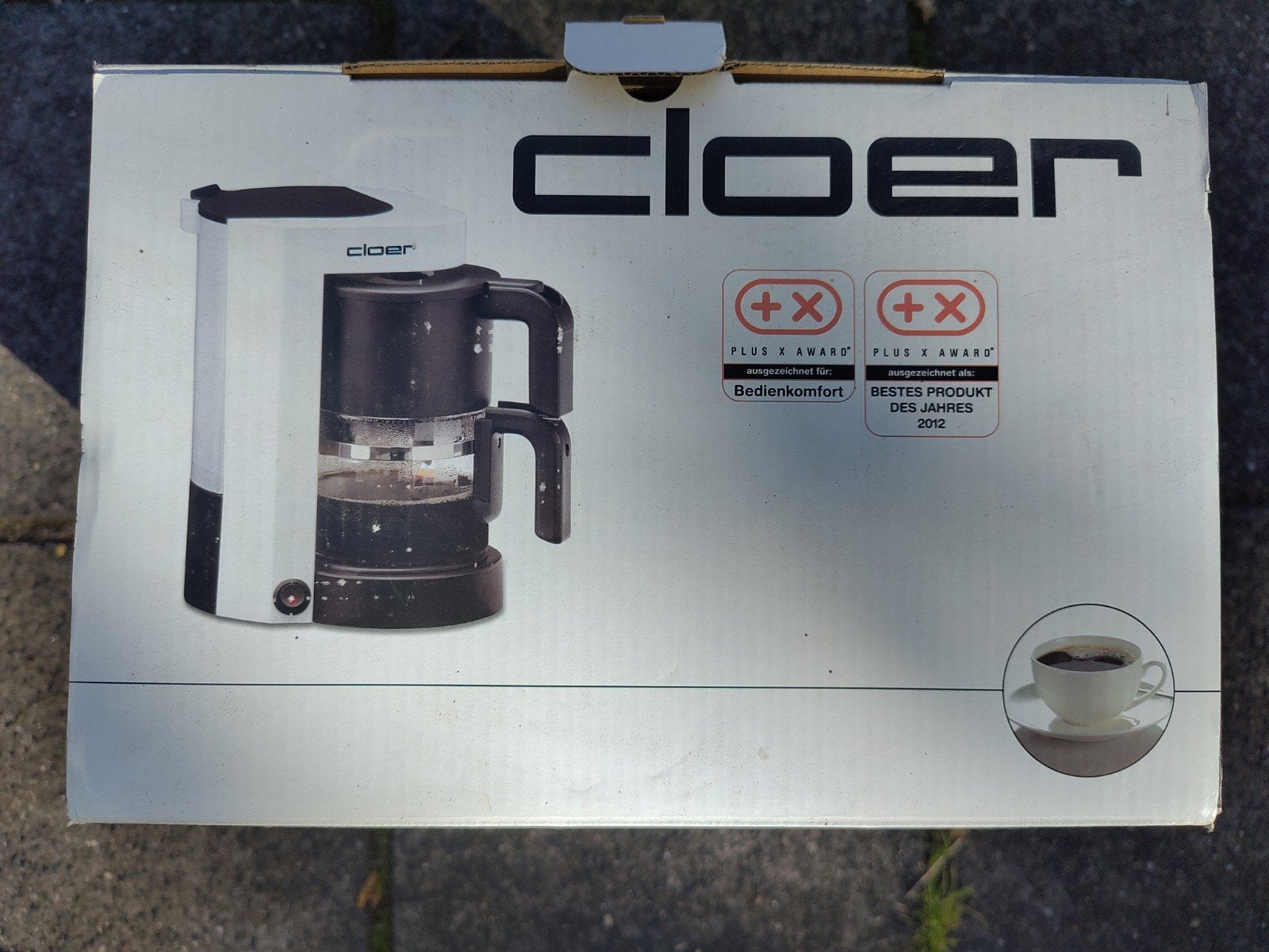 Cloer koffiekan, reservoir, filter en deksel, Ophalen of Verzenden, Nieuw, Overige stijlen, Overige typen