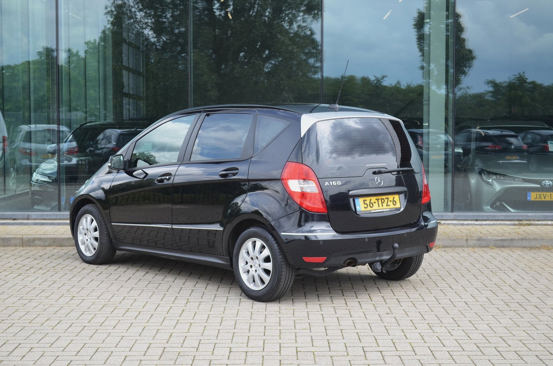Mercedes-Benz A-klasse 160 Business Class | Trekhaak | Leder, Auto's, Voorwielaandrijving, Euro 5, Zwart, Handgeschakeld