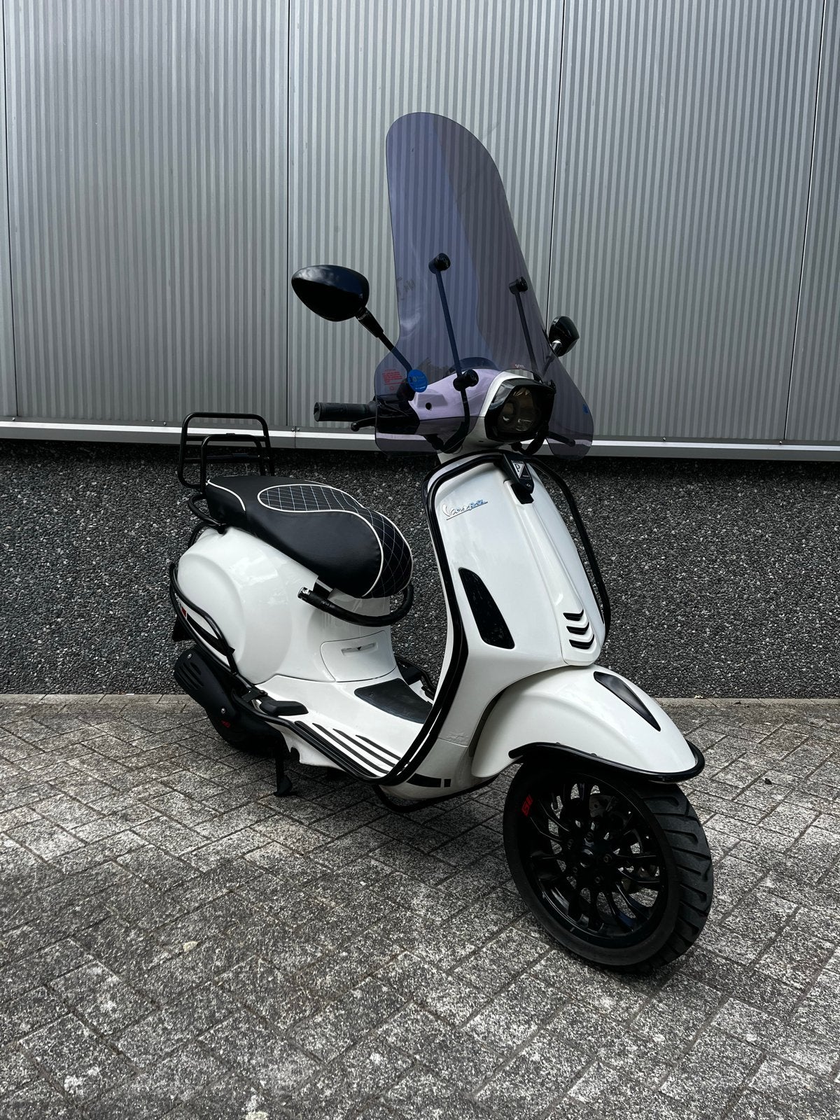 Vespa Sprint 2018 - Goede staat, LED, Alarm, Custom Zadel, Ophalen, Gebruikt, Overige modellen, Maximaal 45 km/u