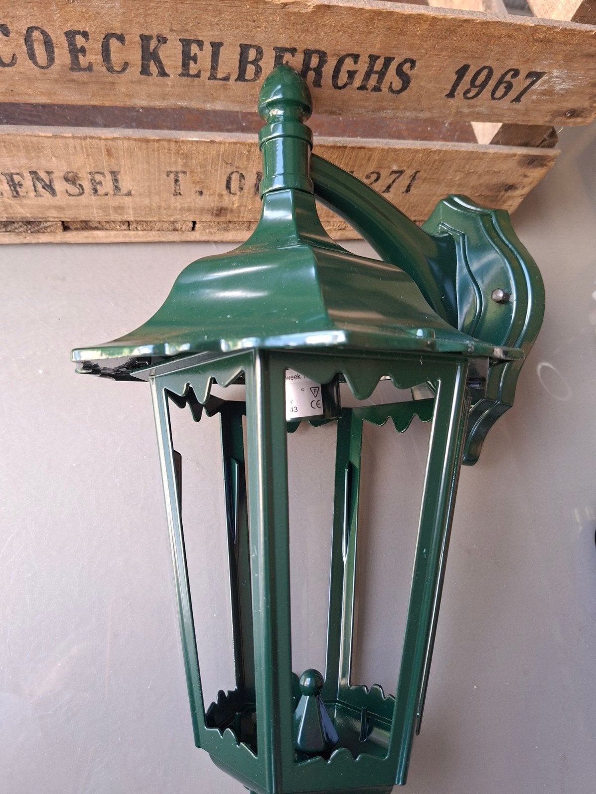 Nieuwe Tuinverlichting  2 Wandlampen  en 3 sokkellampen, Minder dan 50 watt, Wandlamp, Ophalen of Verzenden, Netvoeding