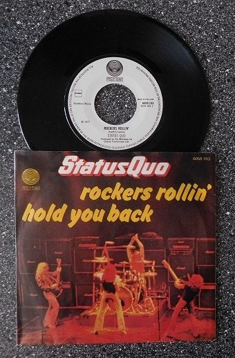 Status Quo - rockers rollin' (vanaf € 1,50), Cd's en Dvd's, Ophalen of Verzenden, Zo goed als nieuw, 7 inch, Pop