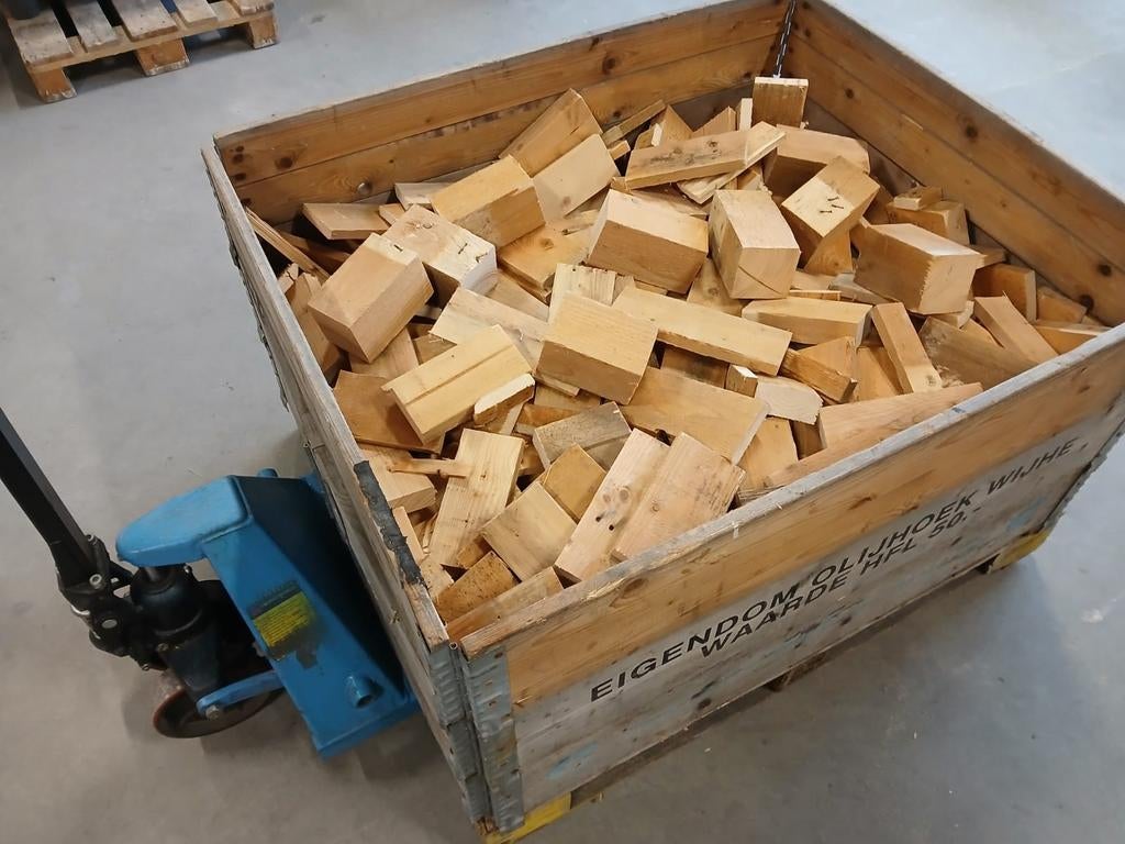 Kub haardhout, Minder dan 3 m³, Ophalen, Blokken