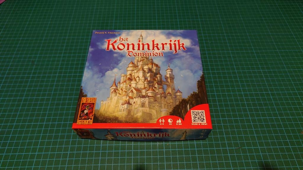 Het koninkrijk Dominion bordspel, Een of twee spelers, Ophalen of Verzenden, Zo goed als nieuw, 999 Games