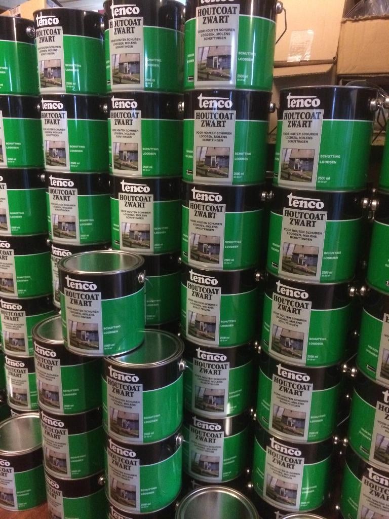 Tenco beits uit voorraad leverbaar!, Ophalen, Zwart, Nieuw, Beits