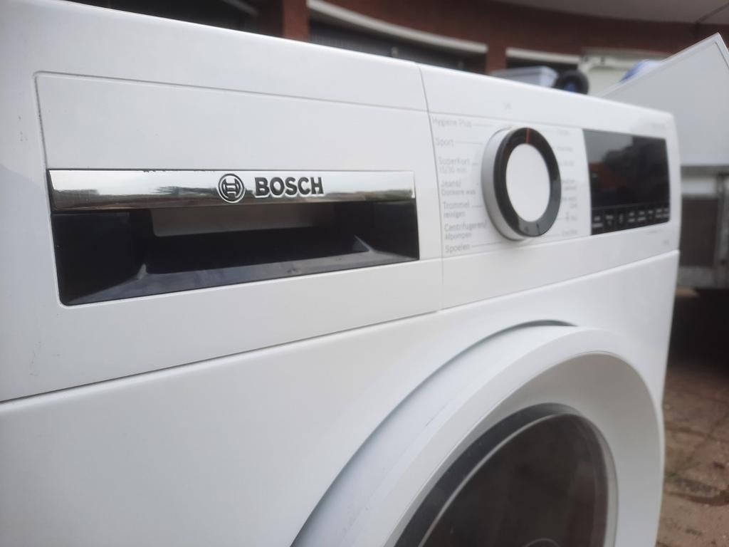 Prachtige Bosch 9kg-1400t wasmachine. Alle opties !! Gar+Bez, Ophalen, 1200 tot 1600 toeren, 8 tot 10 kg, Zo goed als nieuw