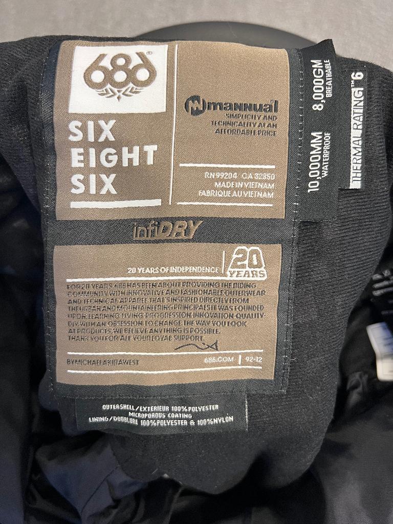 SixEightSix snowboard broek maat S, Ophalen of Verzenden, Zo goed als nieuw, Kleding