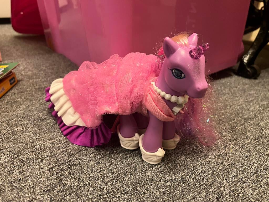 Vintage My little pony lily lightly unicorn princess 2006, Ophalen of Verzenden, Zo goed als nieuw