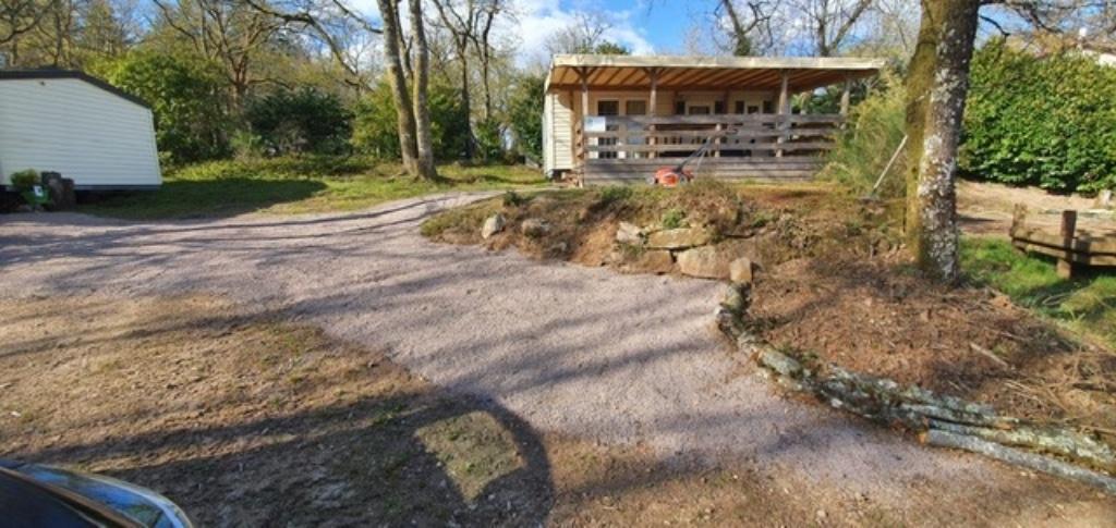 Te huur op 4*kasteelcamping Dordogne €700/week hoogseizoen, Wasmachine, In bos, Overige