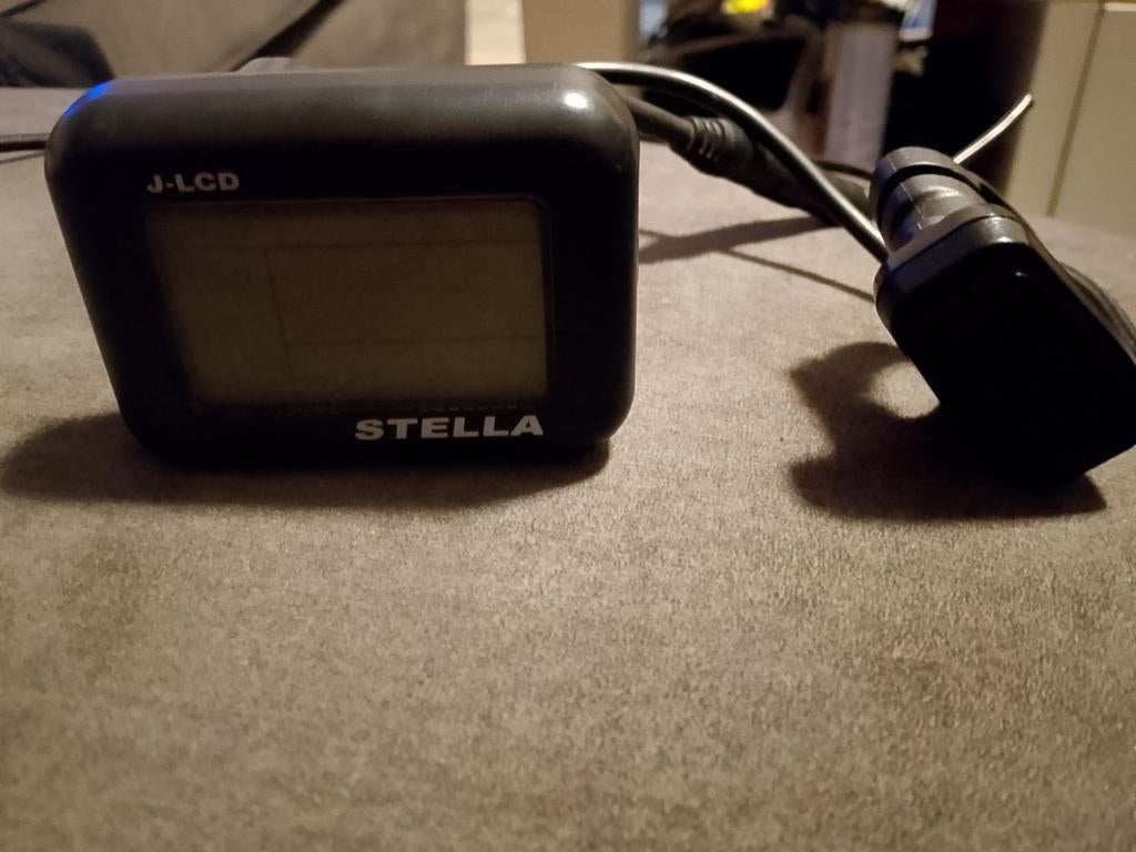 Stella Display Zeldzaam Compleet 5 Pins Aansluiting, Fietsen en Brommers, Fietsaccessoires | Fietscomputers, Ophalen of Verzenden