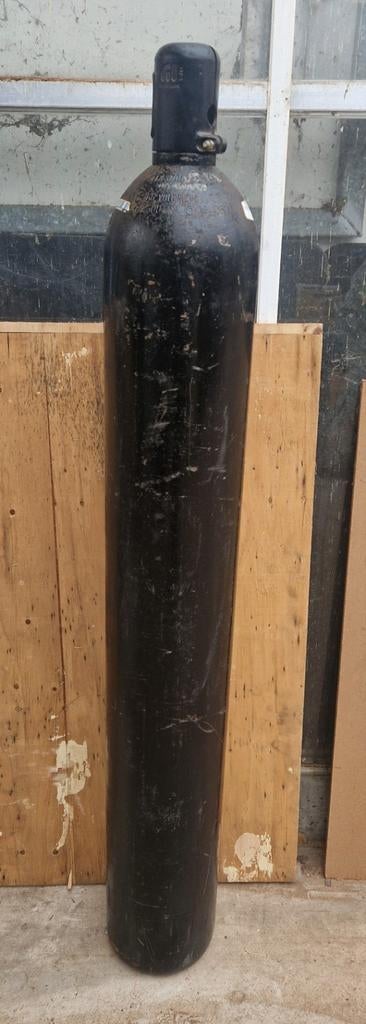 Stikstof fles leeg 50ltr 200 bar , gasfles,  buffervat fles, Ophalen